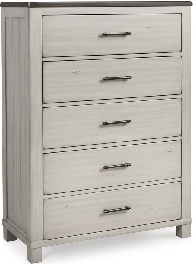 Signature Design by Ashley® Darborn Gray/Brown Chest of Drawers ...