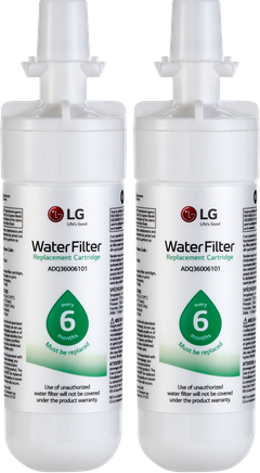 LG  Replacement Refrigerator Water Filter 2-Pack-LT700P 2-Pack