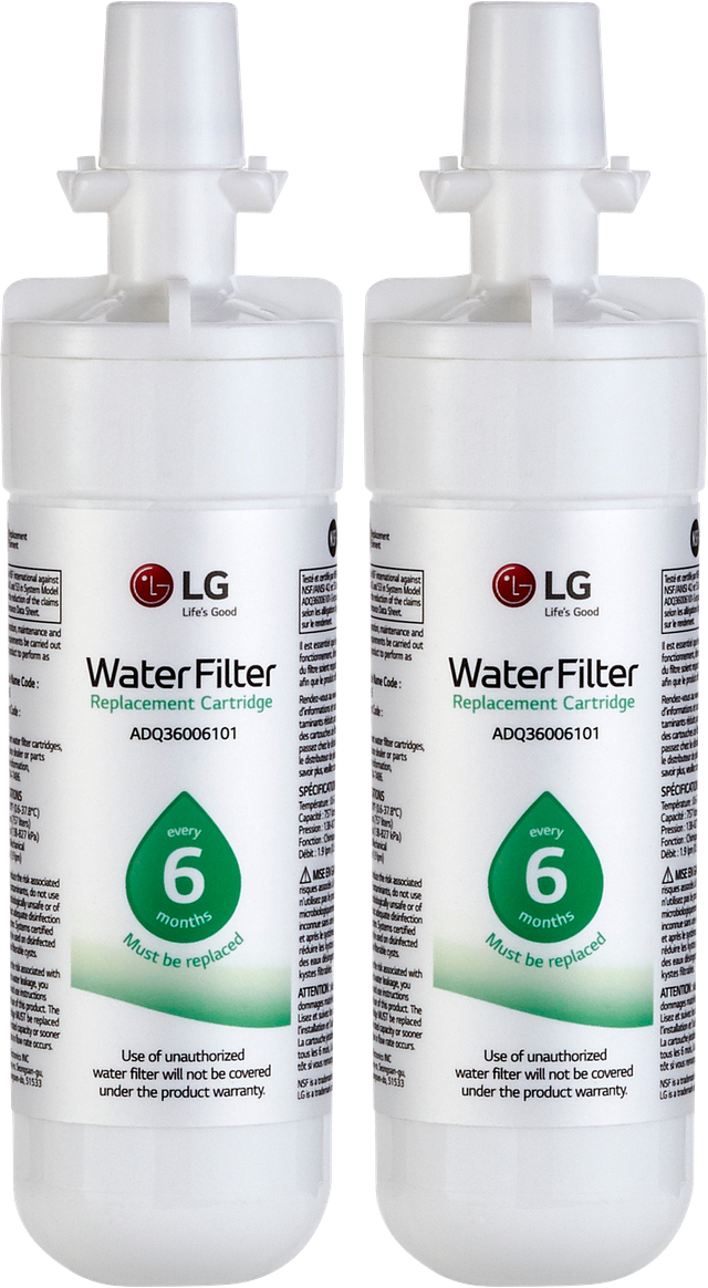 LG  Replacement Refrigerator Water Filter 2-Pack-0