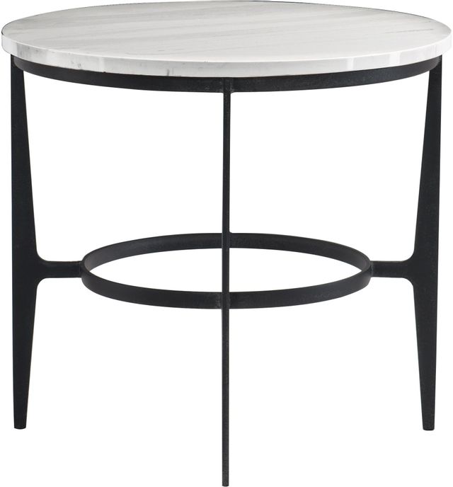 Bernhardt Avondale Black Round Side Table