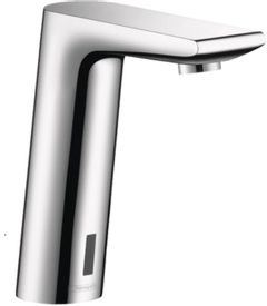 Hansgrohe Metris S Chrome 0.5 GPM Electronic Faucet with Preset Temperature Control