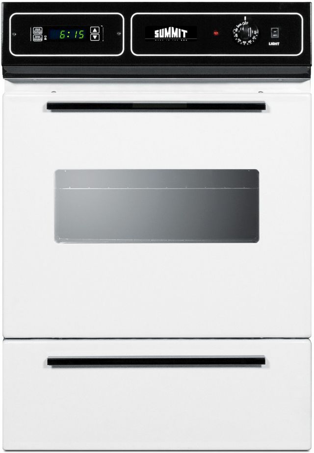 Maytag 24-Inch Single Electric Wall Oven (Color: Black) in the