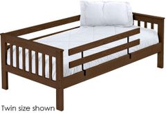 Crate Designs™ Furniture Brindle Twin XL Mission Upper Bunk Bed