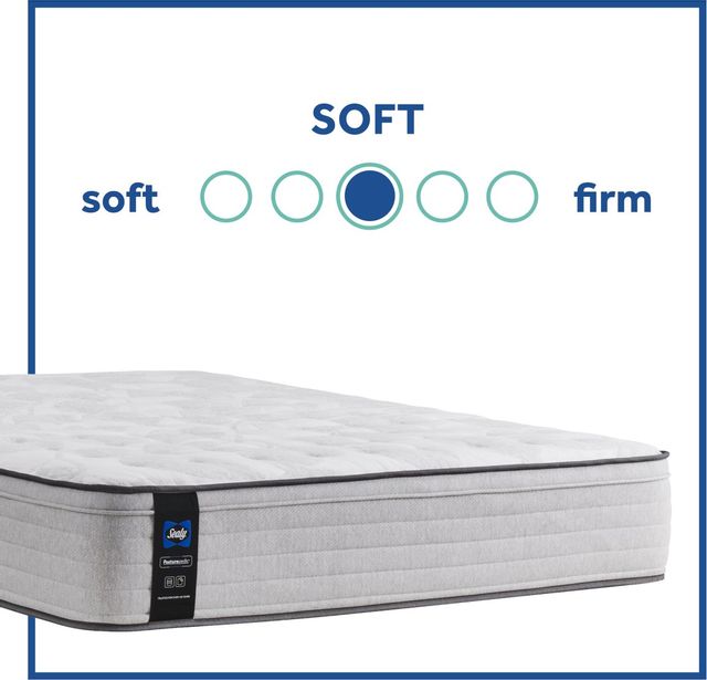 Sealy® Posturepedic® Spring Diggens Innerspring Soft Faux Euro Top Twin XL Mattress 7