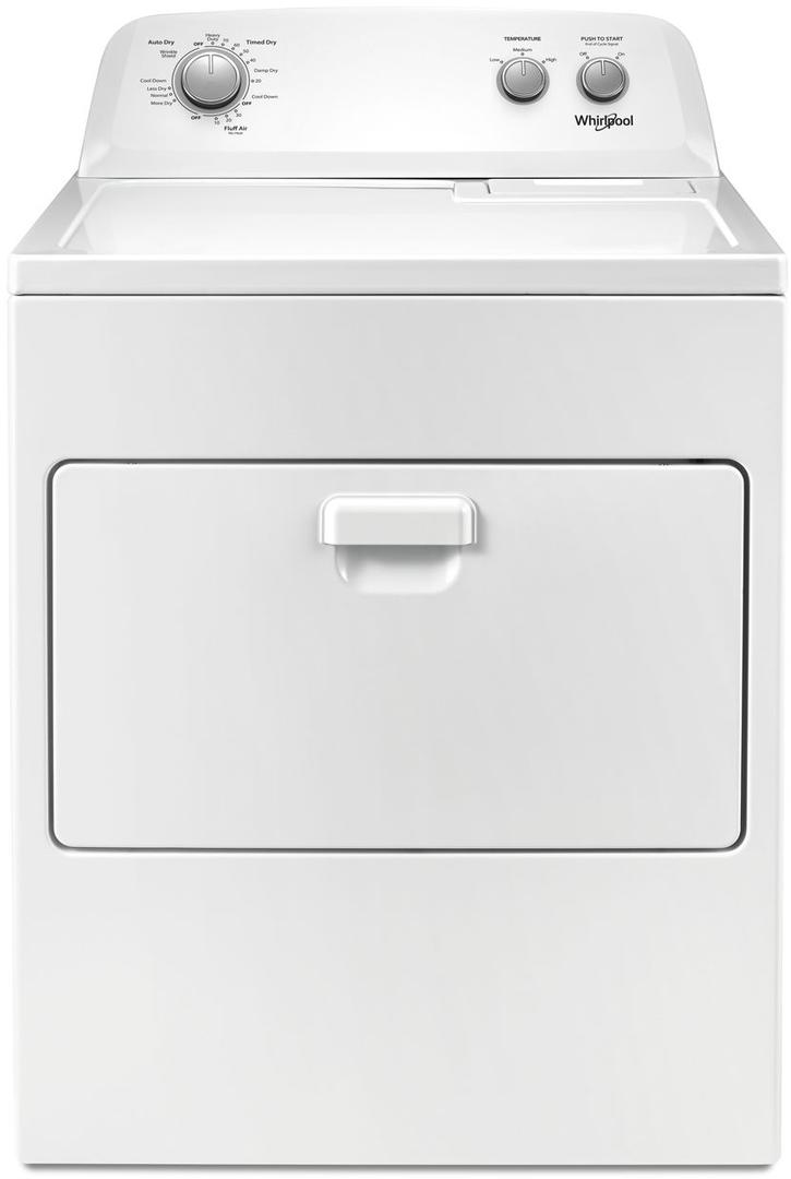 Whirlpool® 7.0 Cu. Ft. White Front Load Gas Dryer-WGD4850HW