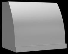 Vent-A-Hood® Convex Series 30” Panel Ready Wall Mount Range Hood-0