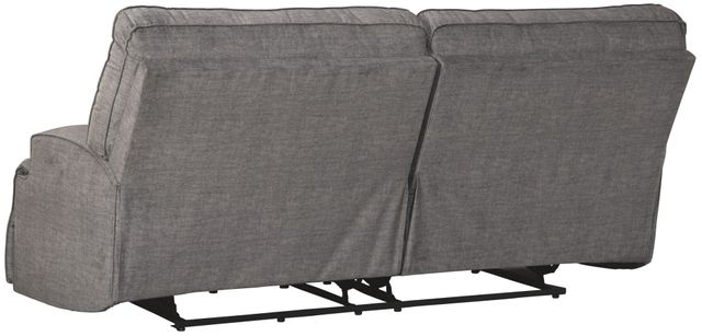 Signature Design by Ashley® Coombs Charcoal 2 Seat Reclining Power Sofa 3