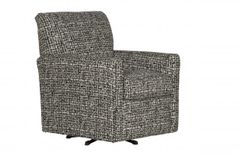 Jackson Furniture Hooten Hematite Contemporary Swivel Chair