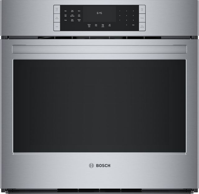 Bosch® 800 Series 30" Stainless Steel Single Electric Wall Oven-0
