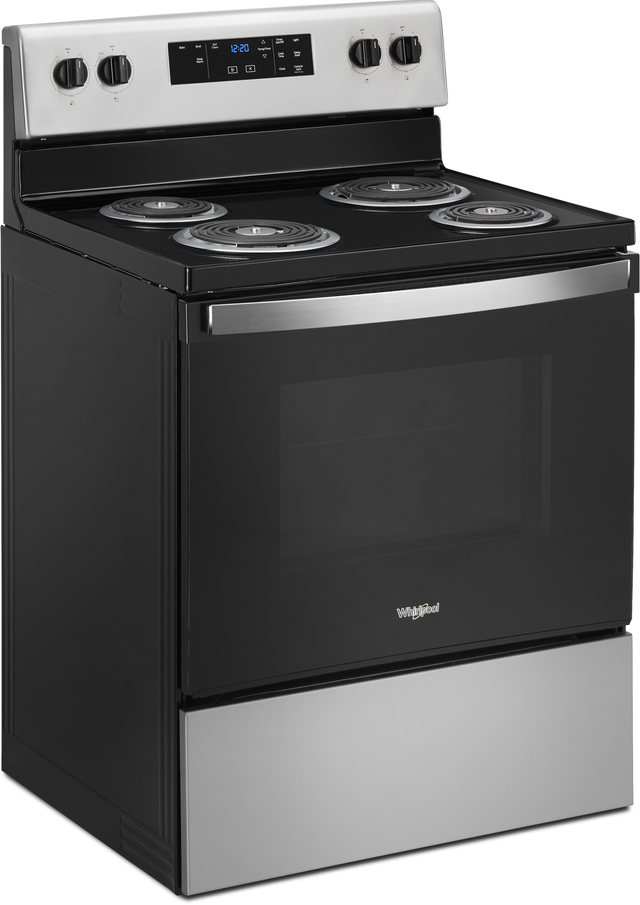 Whirlpool® 30" Stainless Steel Free Standing Electric Range-WFC315S0JS-2