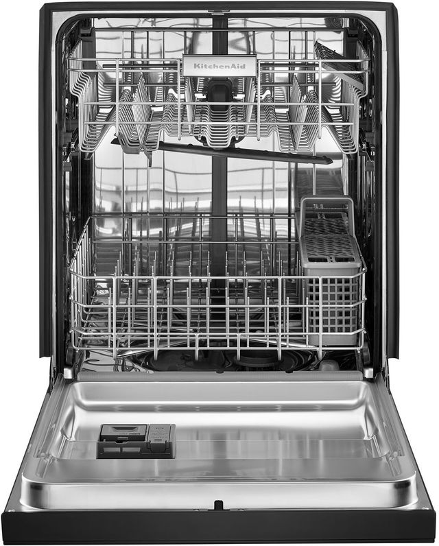 KitchenAid® 24" Black Built In Dishwasher 1