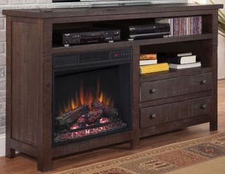 Progressive Furniture Tahoe 60" Console/Fireplace