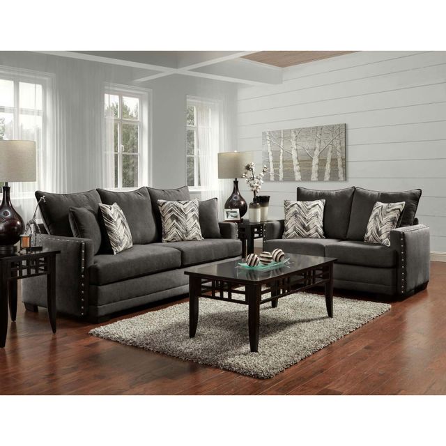 Behold Home Chevy Charcoal Sofa-1