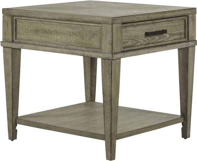 Liberty Devonshire Weathered Sandstone End Table | Arthur F. Schultz ...