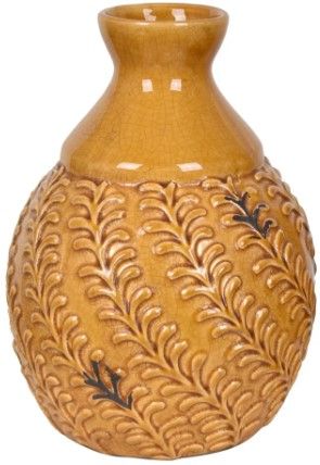 Crestview Collection Nevada 2 Piece Amber Vase Set-2