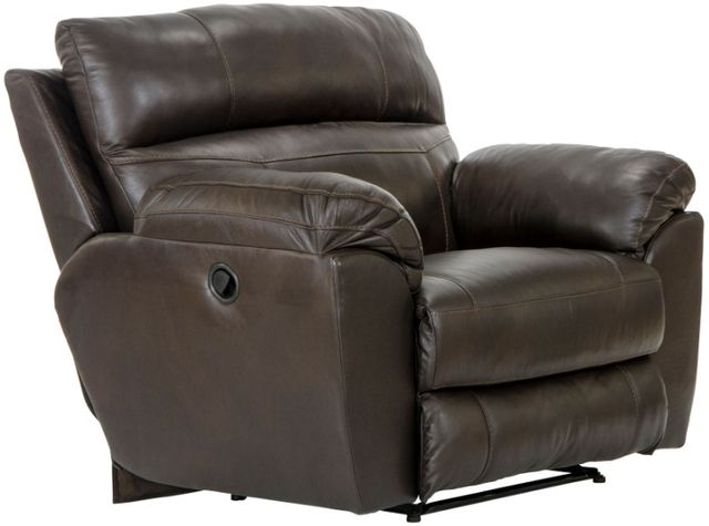 Catnapper® Costa Leather Lay Flat Recliner | Lamphere's Furniture ...