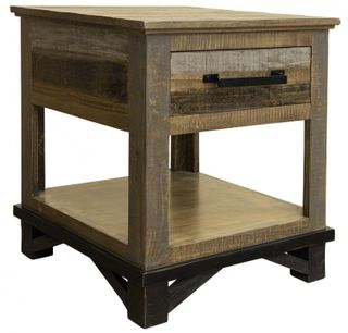 International Furniture© Loft Brown End Table