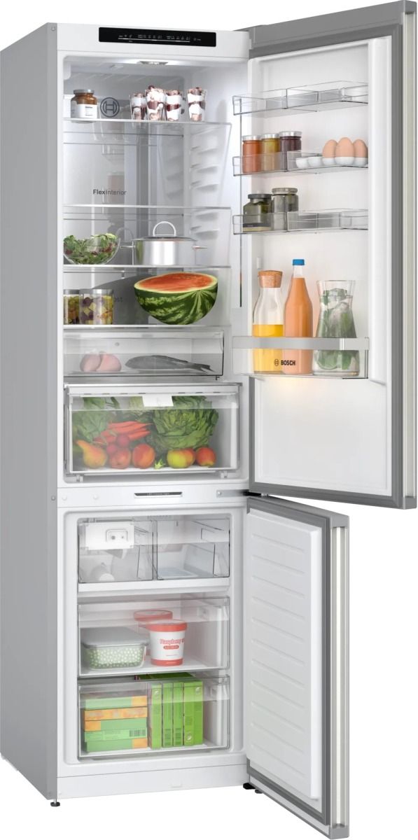 Bosch® 800 Series 12.8 Cu. Ft. Easy Clean Stainless Steel Compact Refrigerator-1