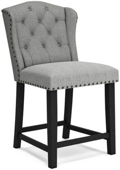 Signature Design by Ashley® Jeanette Gray Counter Height Bar Stool
