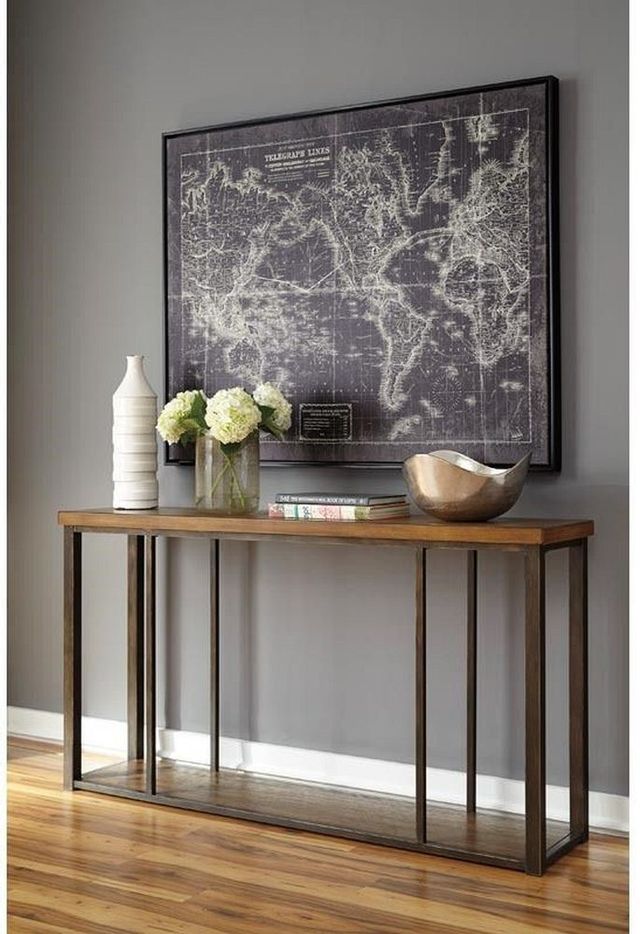 Signature Design by Ashley® Branslien Brown Sofa Table 1