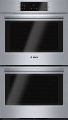 Bosch 800 Series 30" Stainless Steel Electric Built In Double Oven-HBL8651UC