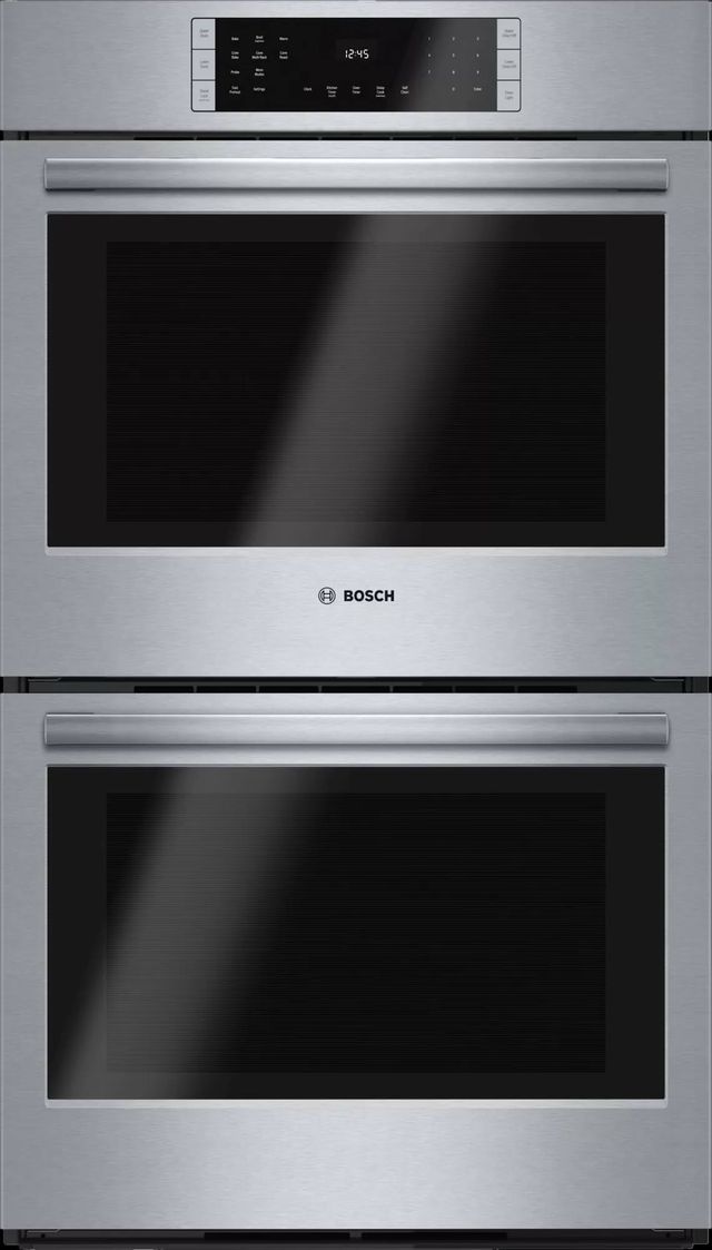 Bosch 800 Series 30" Stainless Steel Electric Built In Double Oven-0