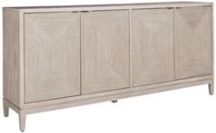 Liberty Kinsley Silver Champagne/Washed Taupe Accent Cabinet