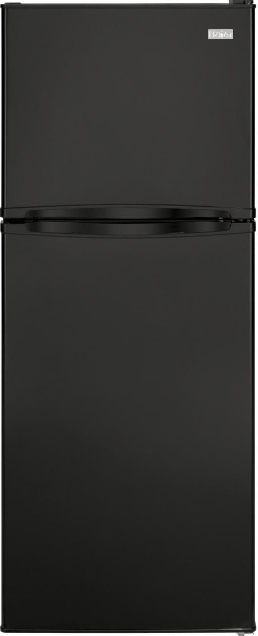 Haier 9.8 Cu. Ft. Black Top Freezer Refrigerator 0