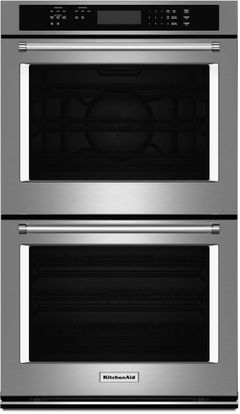 KitchenAid® 30" Stainless Steel Electric Built In Double Oven-KODE300ESS