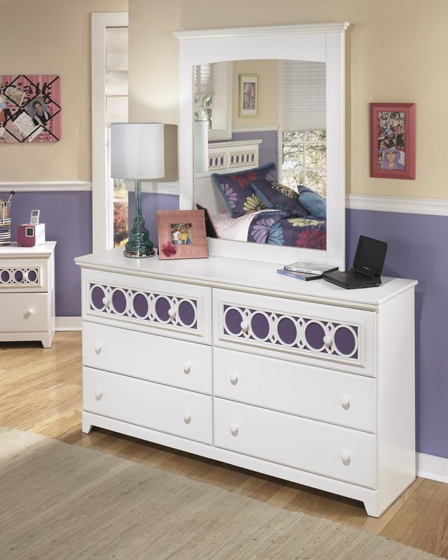 Signature Design by Ashley® Zayley White Bedroom Mirror 2