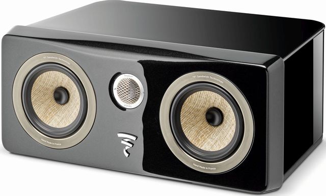 Focal® Kanta 6.5" Deep Black and Black High Gloss Center Channel Speaker 1