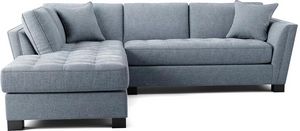 Calvin Heights Chambray 2 Piece LAF Chaise Sectional