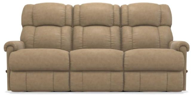 La-Z-Boy® Pinnacle Cedar Leather Wall Reclining Sofa 1