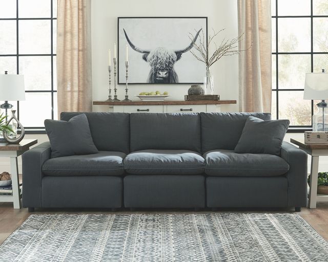 Signature Design by Ashley® Savesto Charcoal 3-Piece Sectional 5