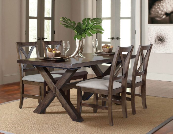 walker furniture dining room sets