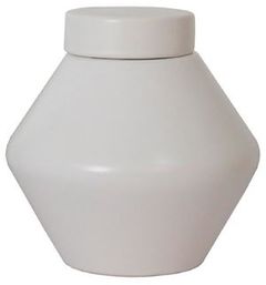 Mill Street® Domina 2-Piece White Jar Set