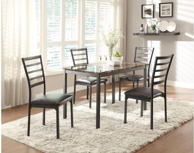 Homelegance® Flannery Black Dining Table 2