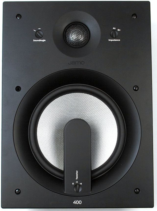 Jamo® 400 Series 8" White In-Wall Speaker