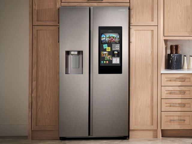 Samsung 21.5 Cu. Ft. Stainless Steel Counter Depth Side-by-Side Refrigerator 9