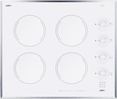 Summit Appliance 24 in. Solid Disk Electric Cooktop in Stainless