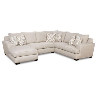 Corinthian Furniture Colonist Left Side Facing Chaise Small Sectional