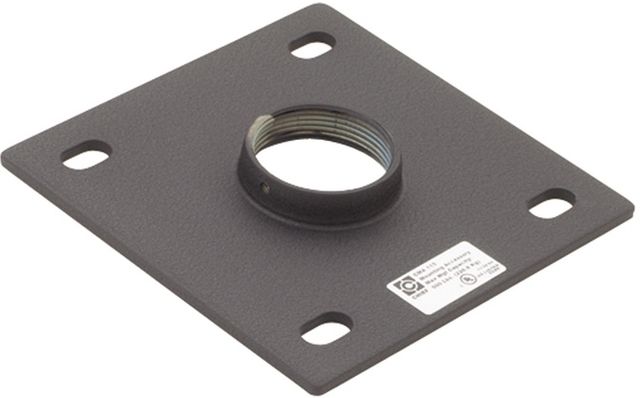 Sanus® Black 6" x 6" Ceiling Plate Adapter for Ceiling Mounts