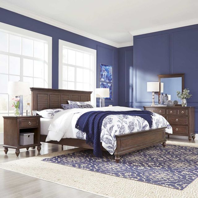 Homestyles Marie 4 Piece Distressed Oak King Bedroom Set 5503 6022 Colder S Milwaukee Area