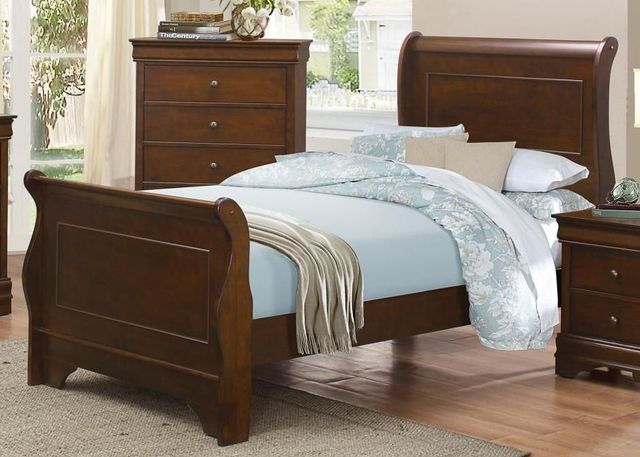 Homelegance® Abbeville Twin Sleigh Bed 1