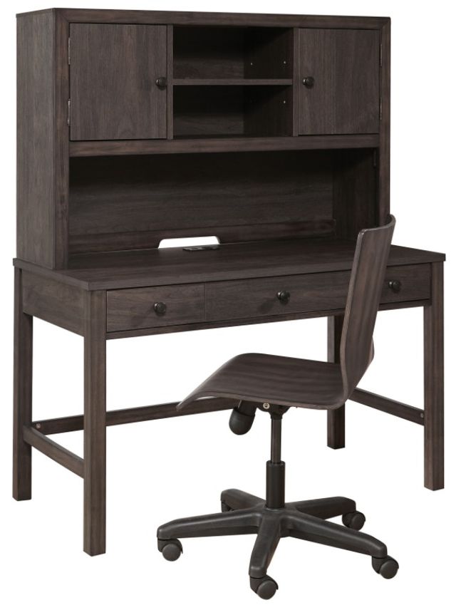 Samuel Lawrence Furniture Granite Falls Brown Youth Desk Chair-3