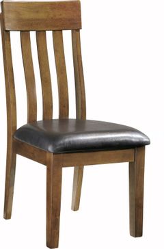 Signature Design by Ashley® Ralene 2-Piece Medium Brown Dining Side Chair