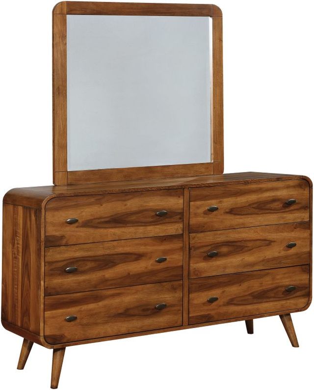 Coaster® Robyn Dark Walnut Dresser Mirror 2