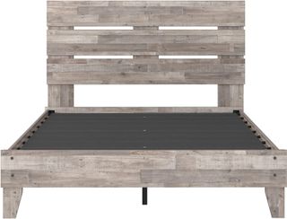 Signature Design by Ashley® Neilsville Whitewash Queen Panel Platform Bed