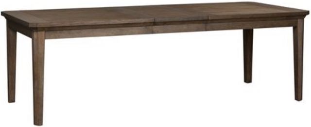 Liberty Artisan Prairie 7-Piece Aged Oak Rectangular Table Set 1