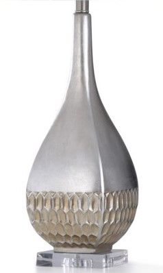 Stylecraft Prince Silver Table Lamp-1